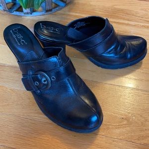 b.o.c. Leather clogs
